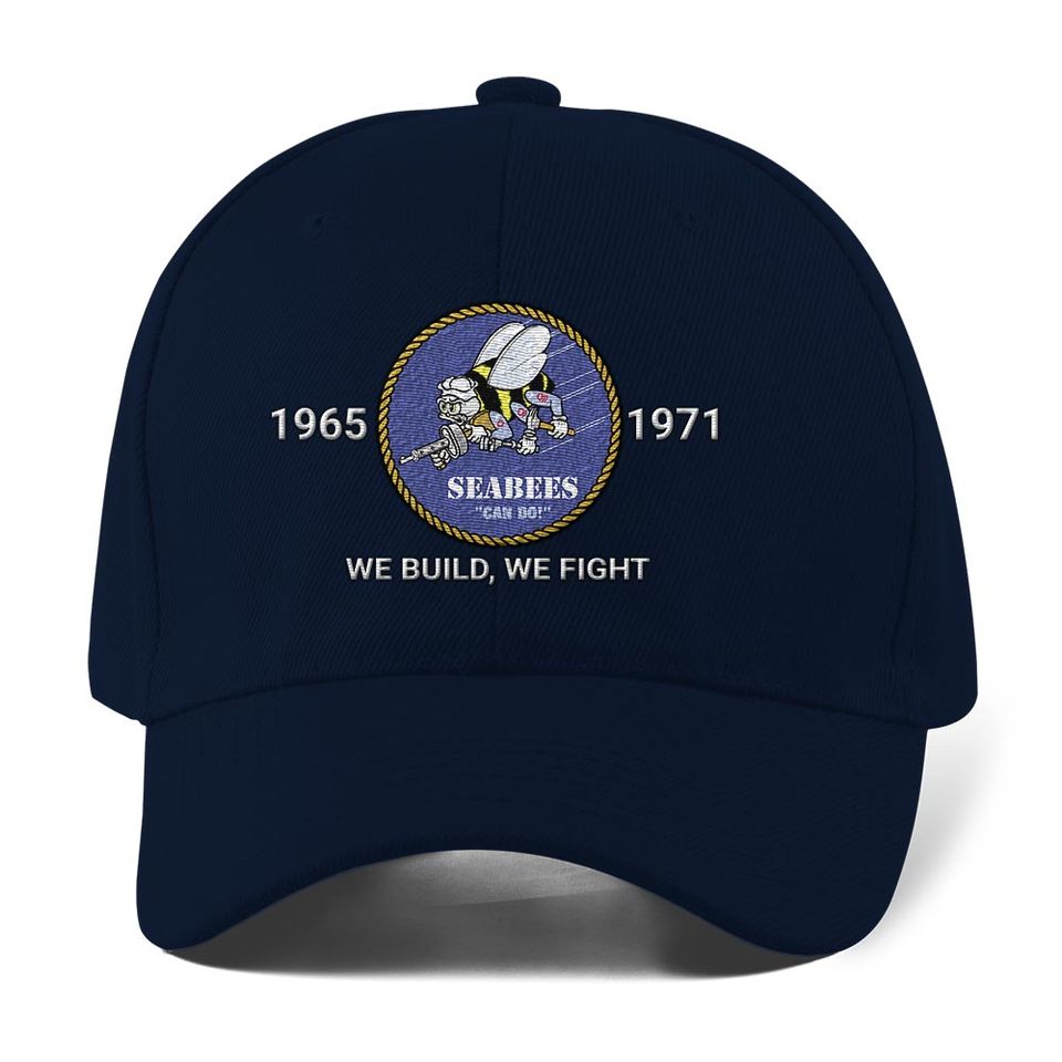 Navy Seabees Embroidered Baseball Cap