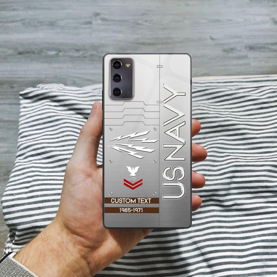 Customized US Navy Rating Military Prouldy Served Phone Case