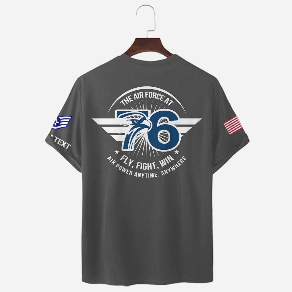 76th Birthday of USAF 3D Tshirt