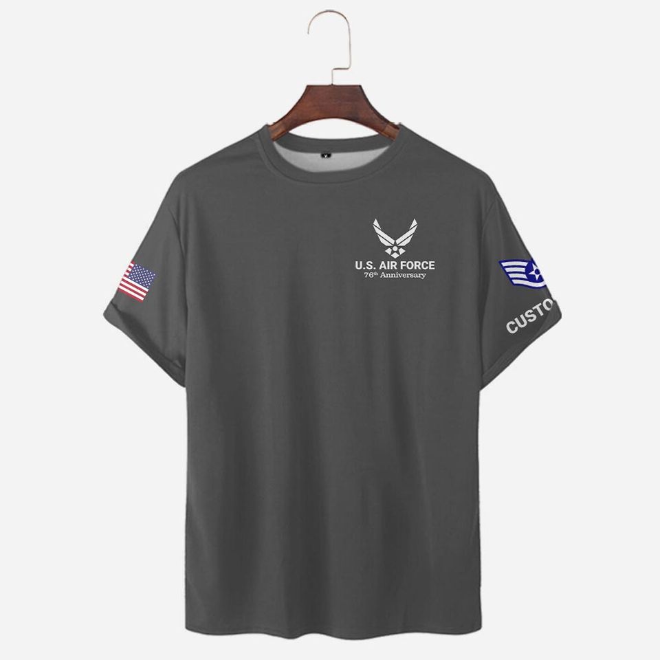 76th Birthday of USAF 3D Tshirt