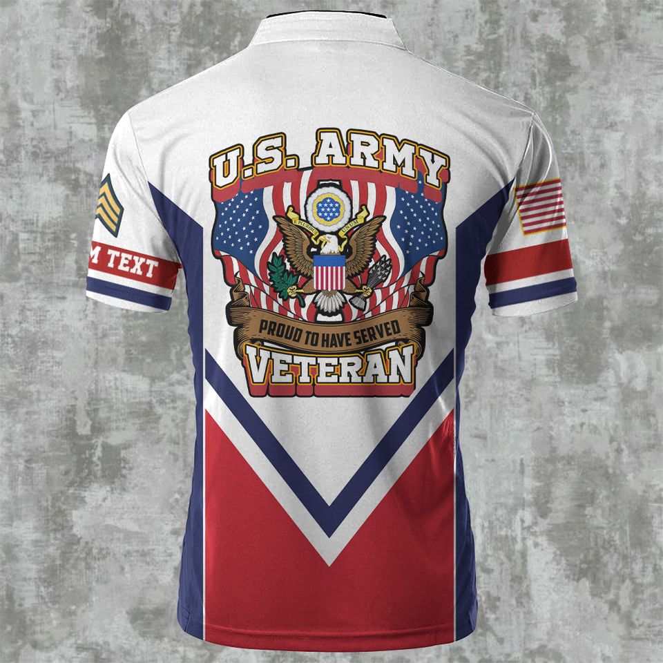 Customized U.S. Veteran Bowling Jersey