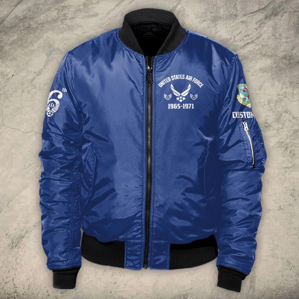 Customized US AirForce 76th Anniversary Bomber Jacket