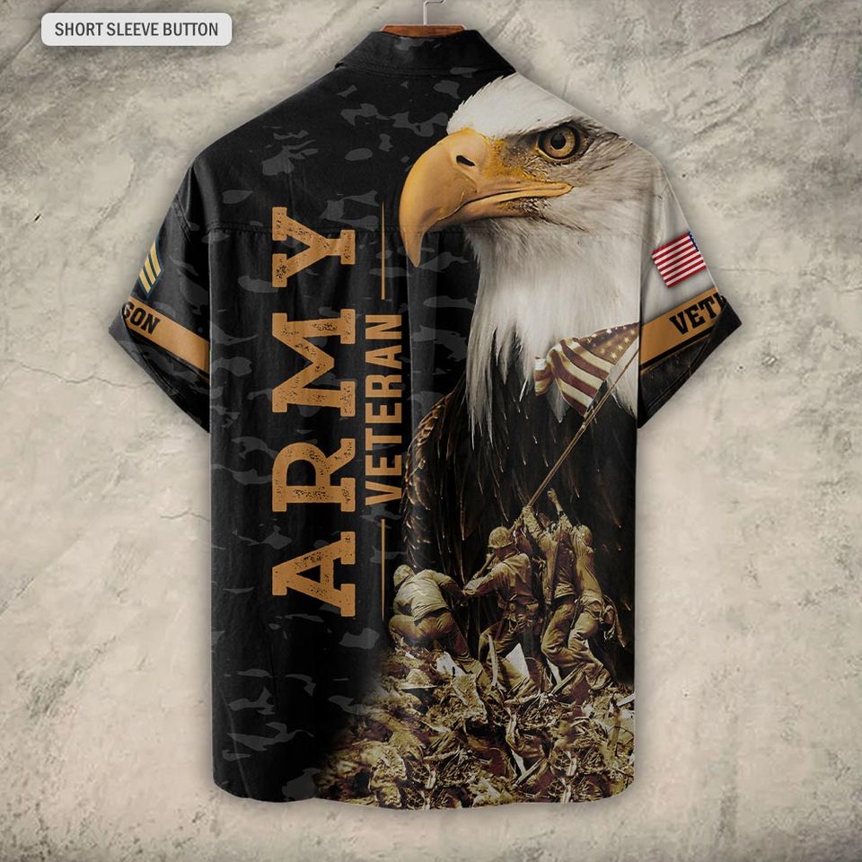 Customized Honor United States Veteran Hawaiian shirt