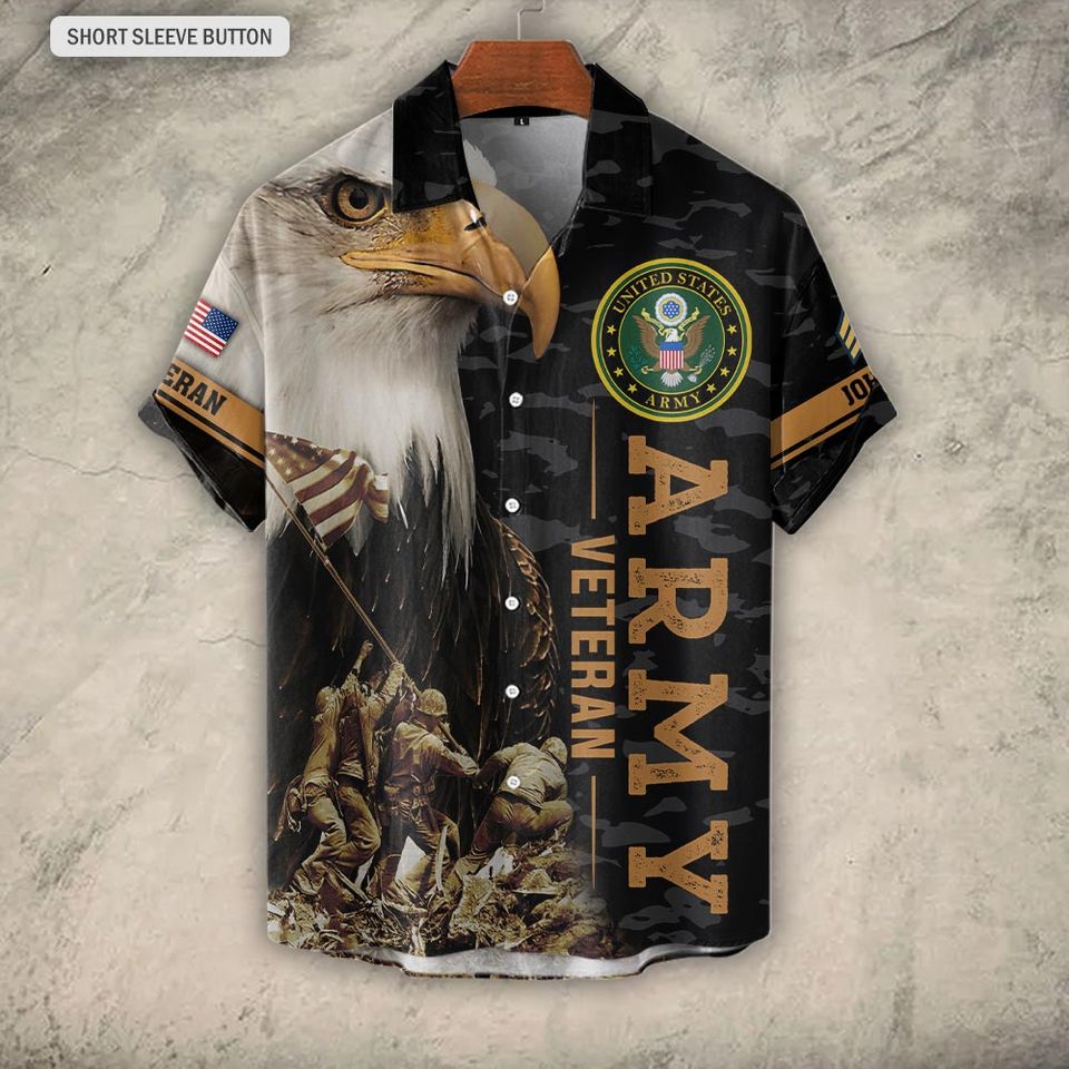 Customized Honor United States Veteran Hawaiian shirt