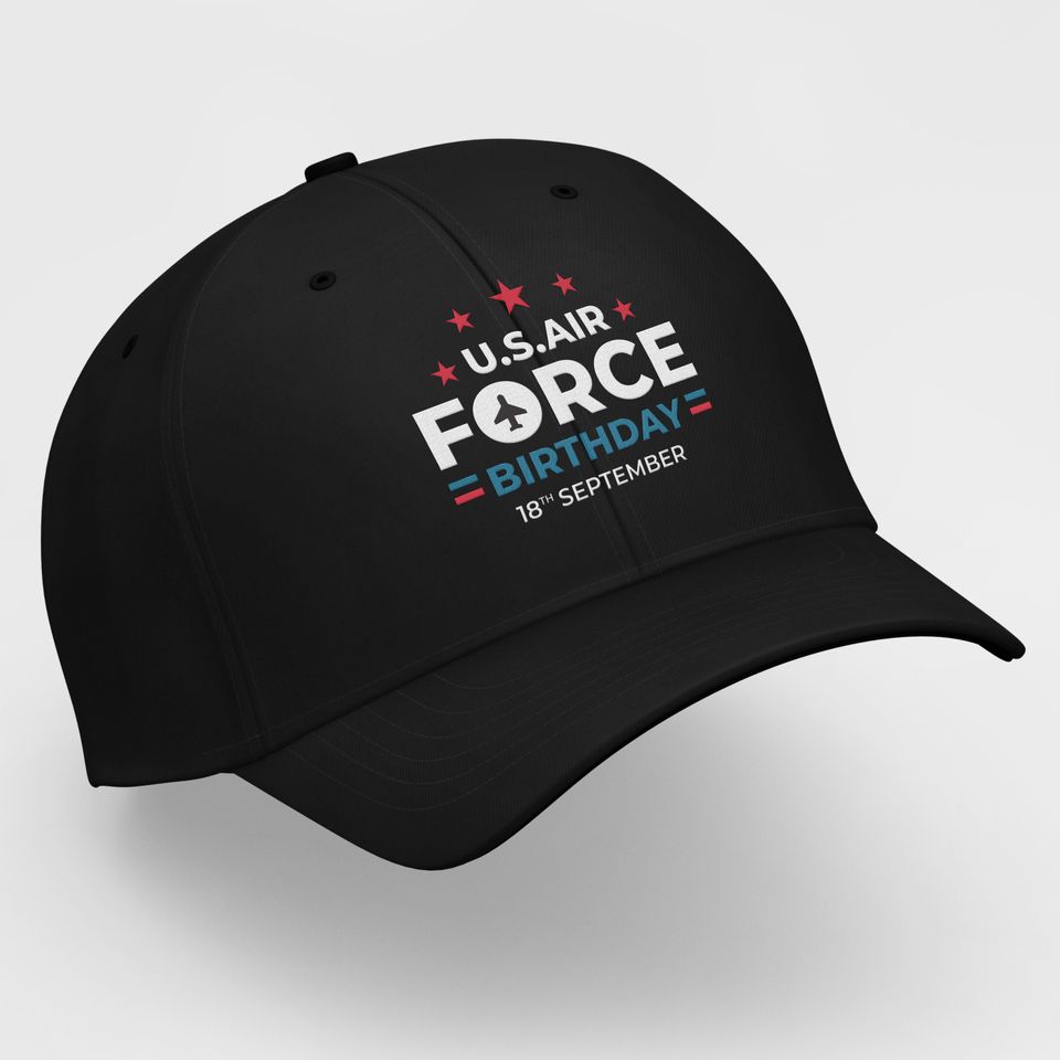Customized 76th U.S. Air Force Birthday Embroidered Baseball Cap