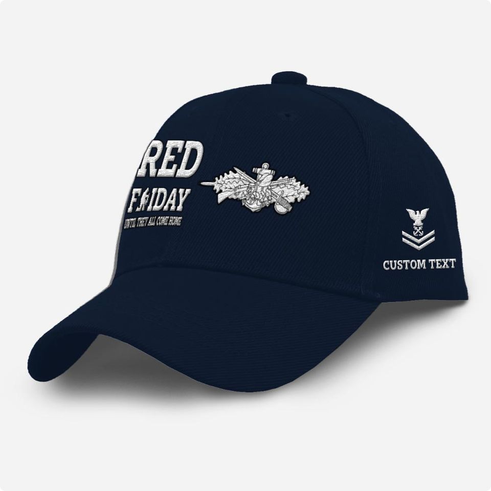 Customized US Navy Skill Embroidered Baseball Cap