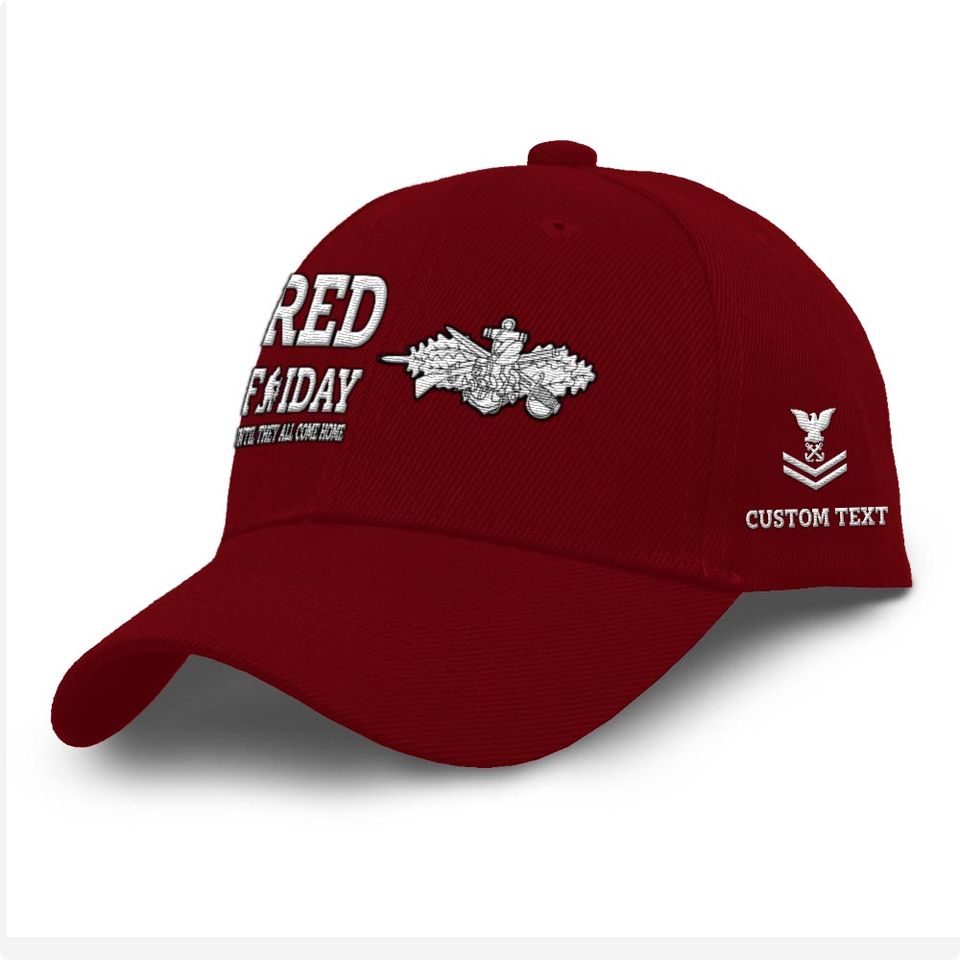 Customized US Navy Skill Embroidered Baseball Cap