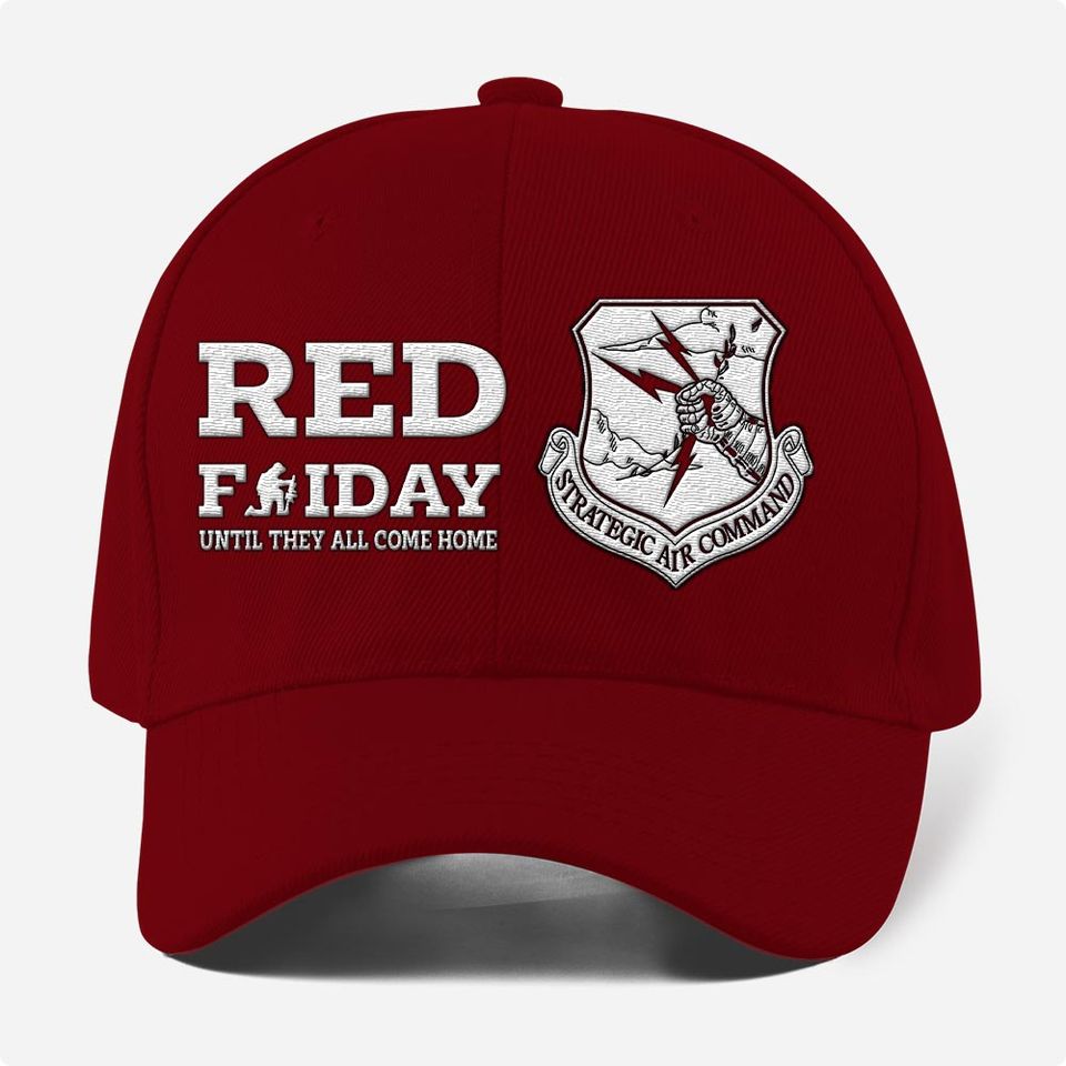 Customized USAF Commands Embroidered Baseball Cap