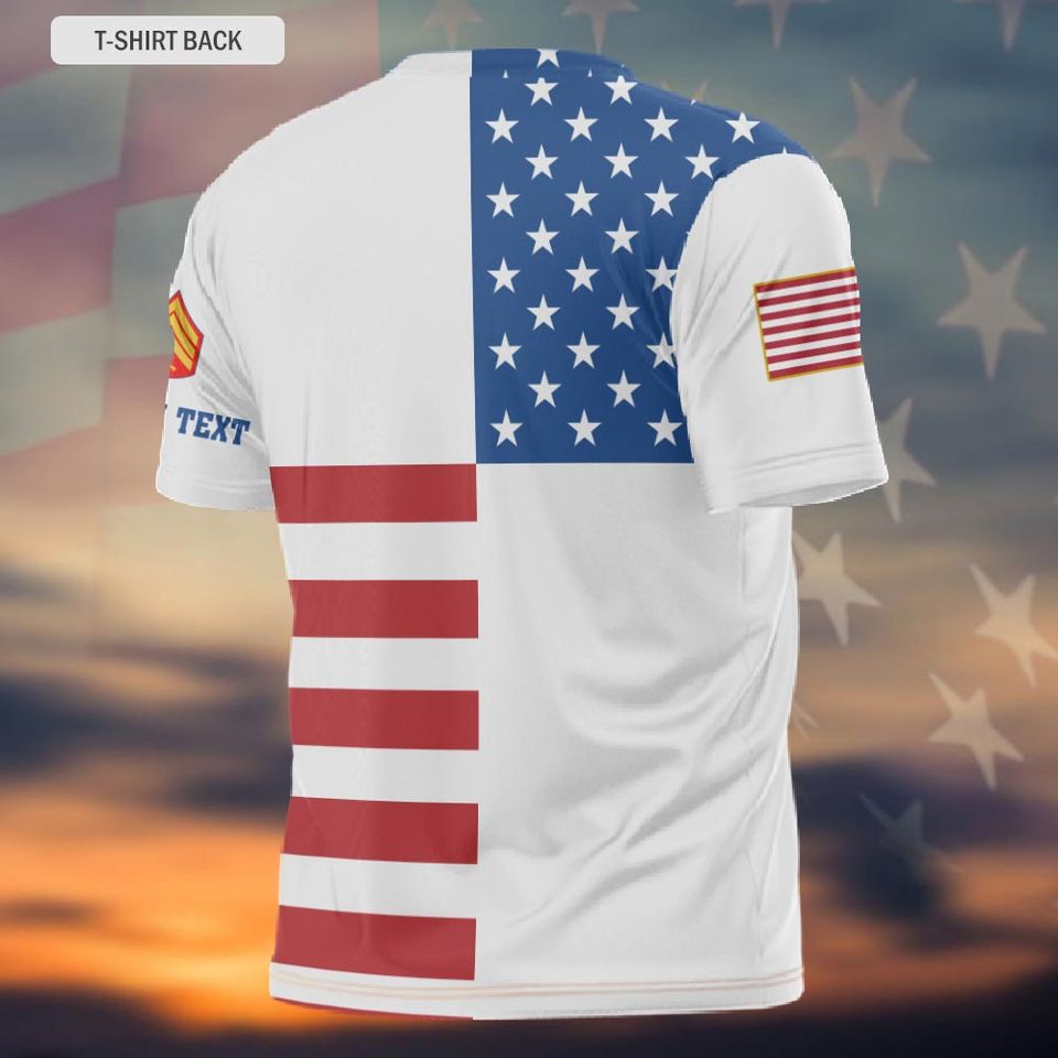 Customized Military 3D Tshirt