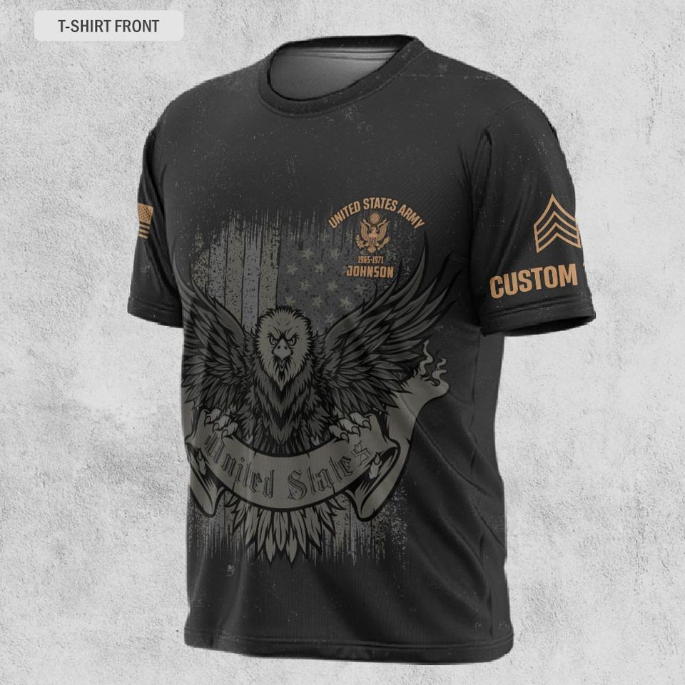 Customized U.S Veteran Freedom Isn’t Free 3D Tshirt