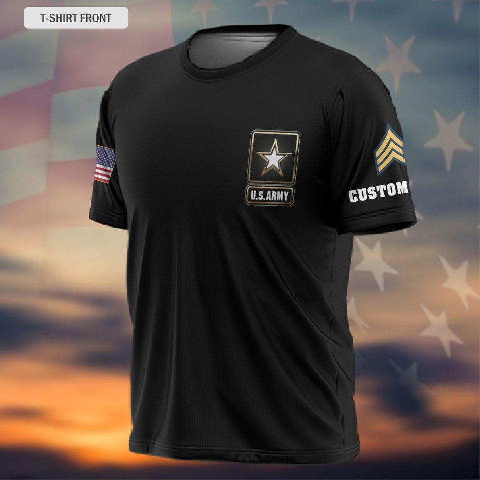 Customized Veteran Shirts 3D Shirts