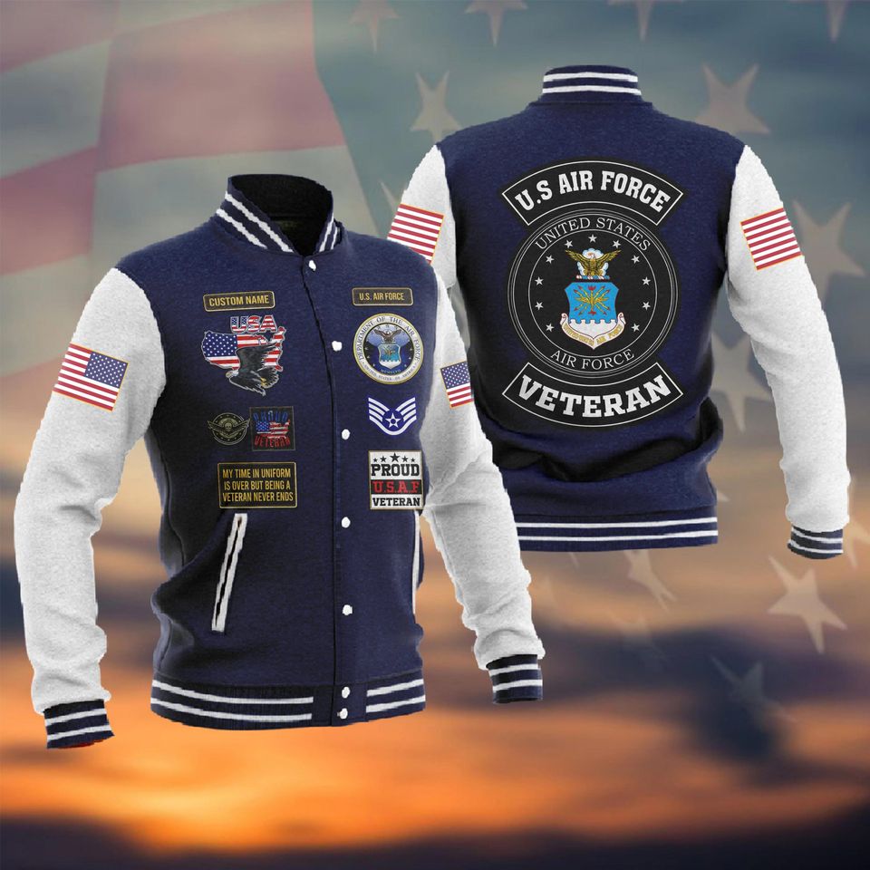 Customized US Air Force Veteran Jacket