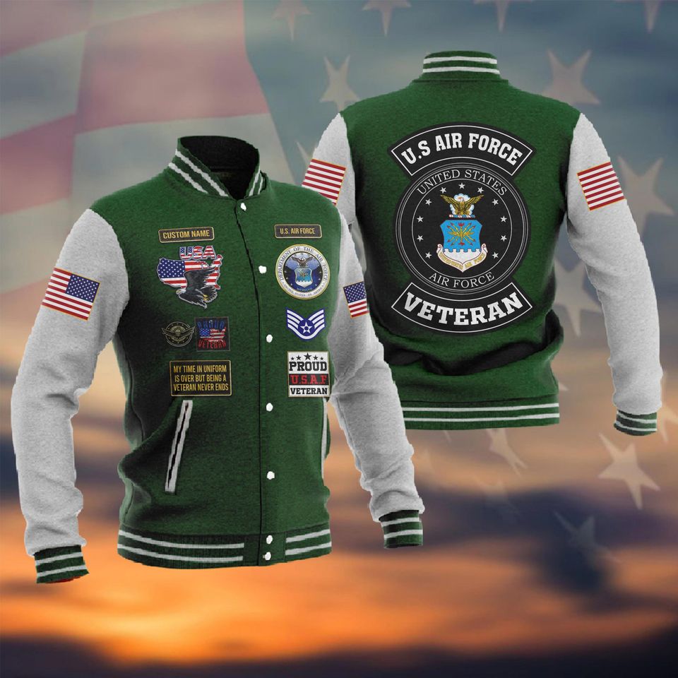 Customized US Air Force Veteran Jacket