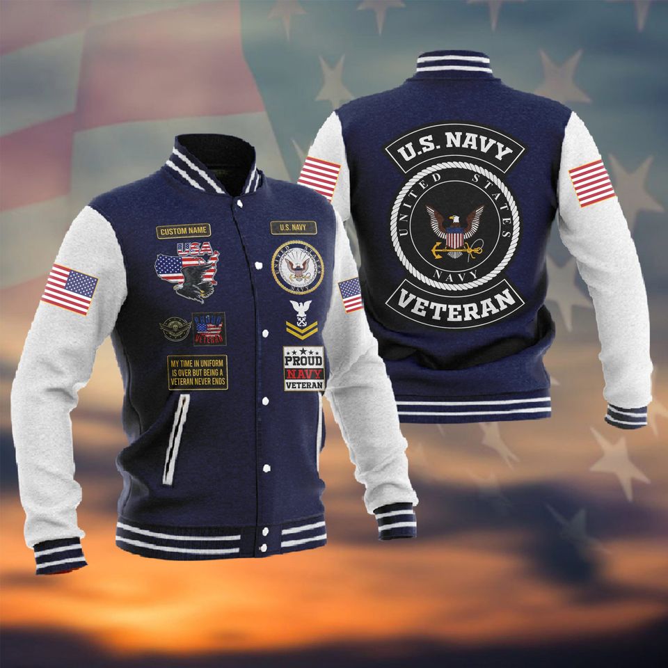 Customized US Navy Veteran Jacket