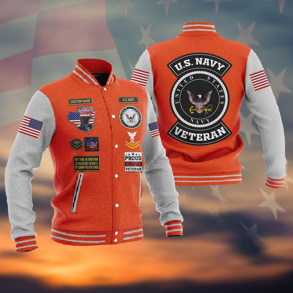 Customized US Navy Veteran Jacket