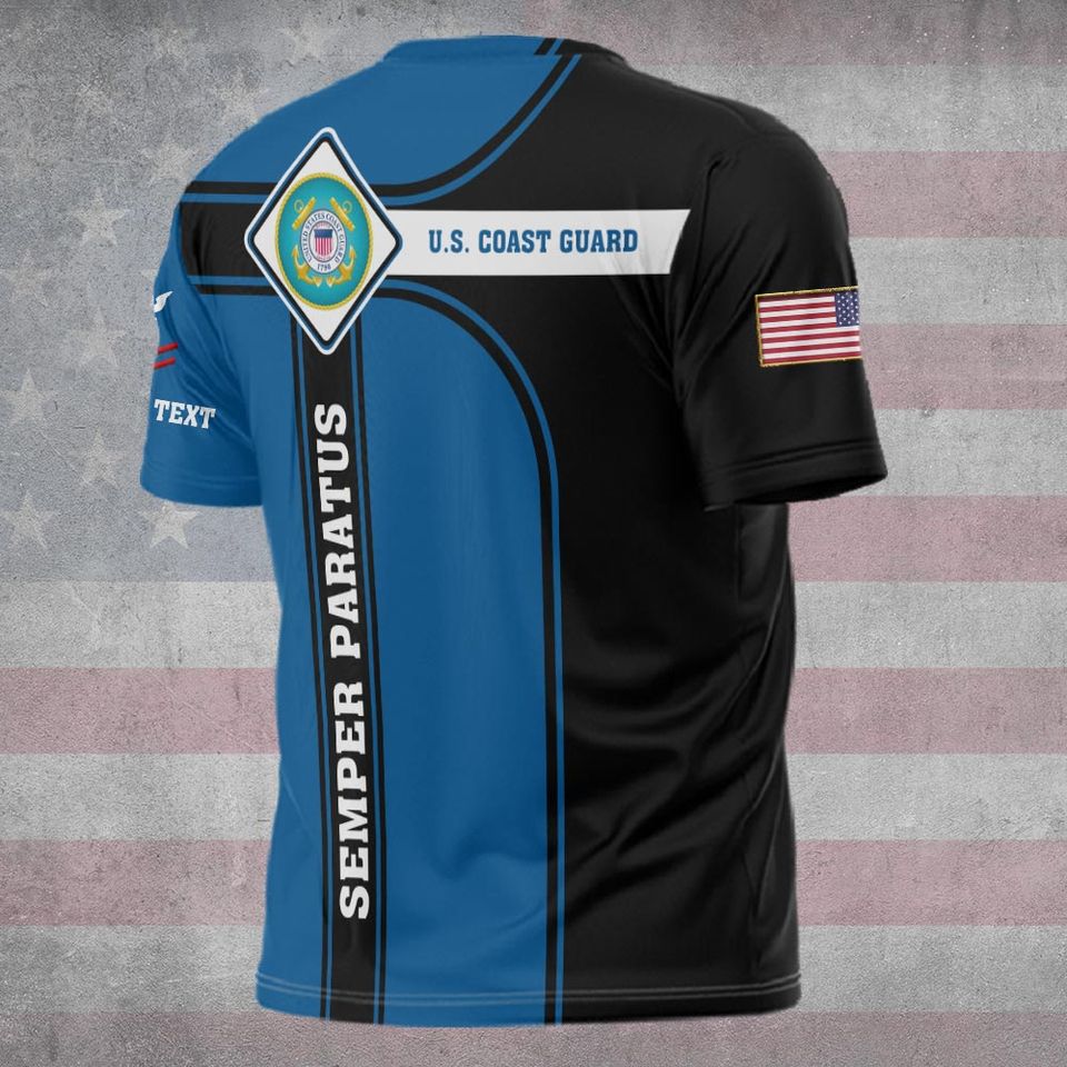 United States Coast Guard 3D T-Shirt