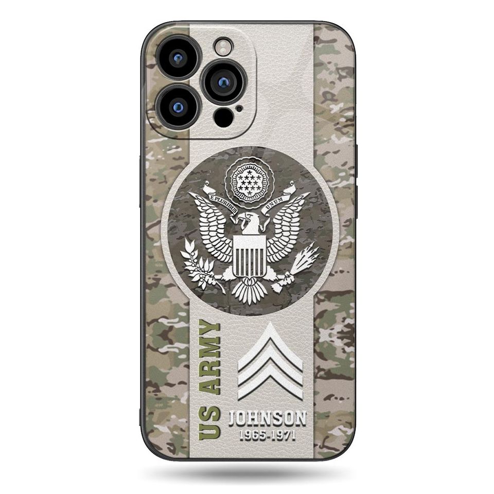Customized US Military Camouflage Pattern Phone Case