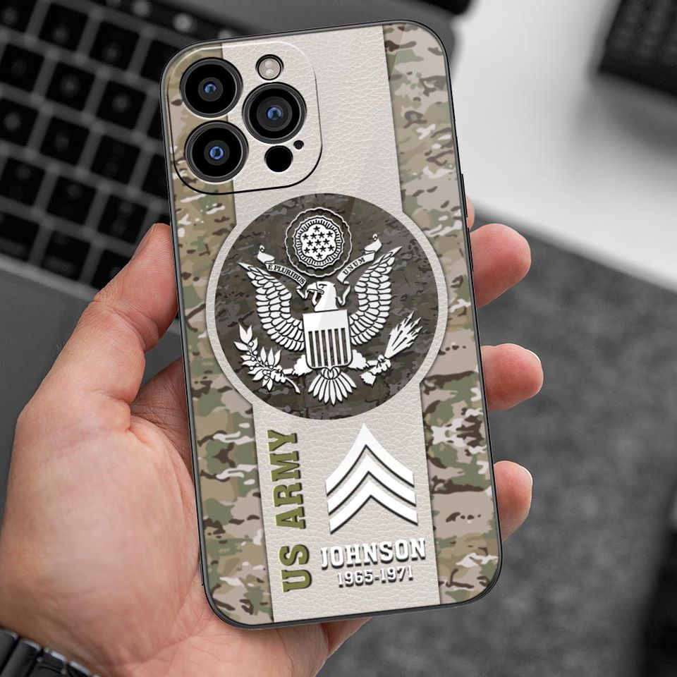 Customized US Military Camouflage Pattern Phone Case