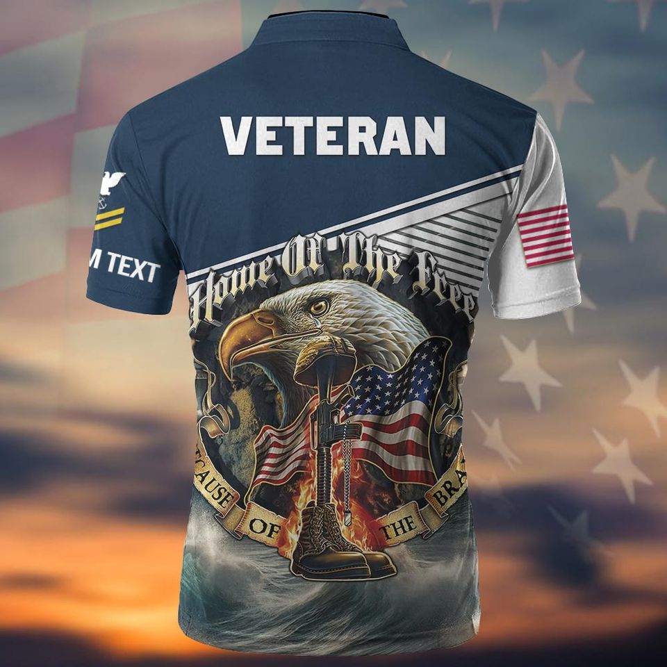 Customized US Navy Veteran Bowling Jersey