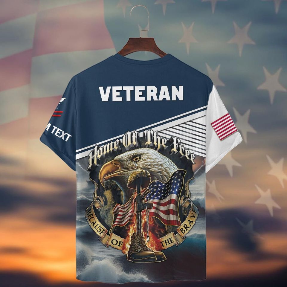 Customized US Coast Guard Veteran T-Shirt