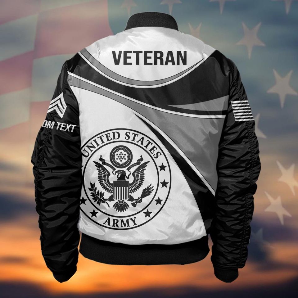 Customized Veteran Bomber Jacket