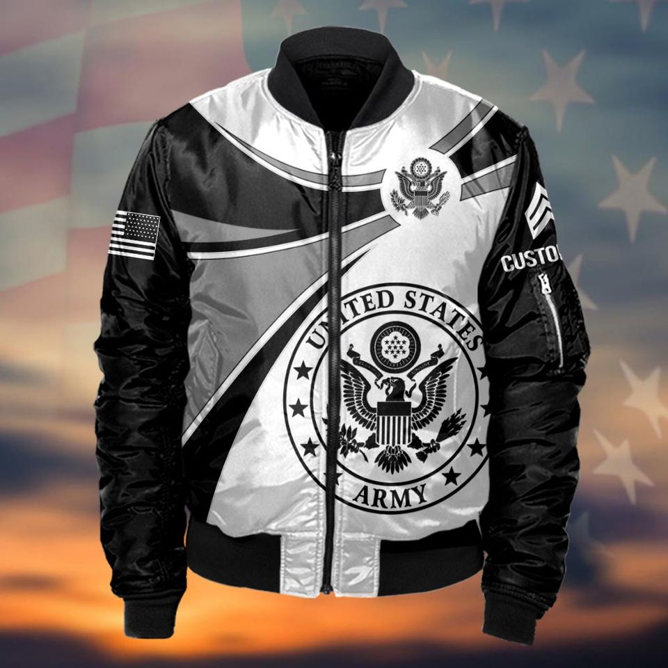 Customized Veteran Bomber Jacket