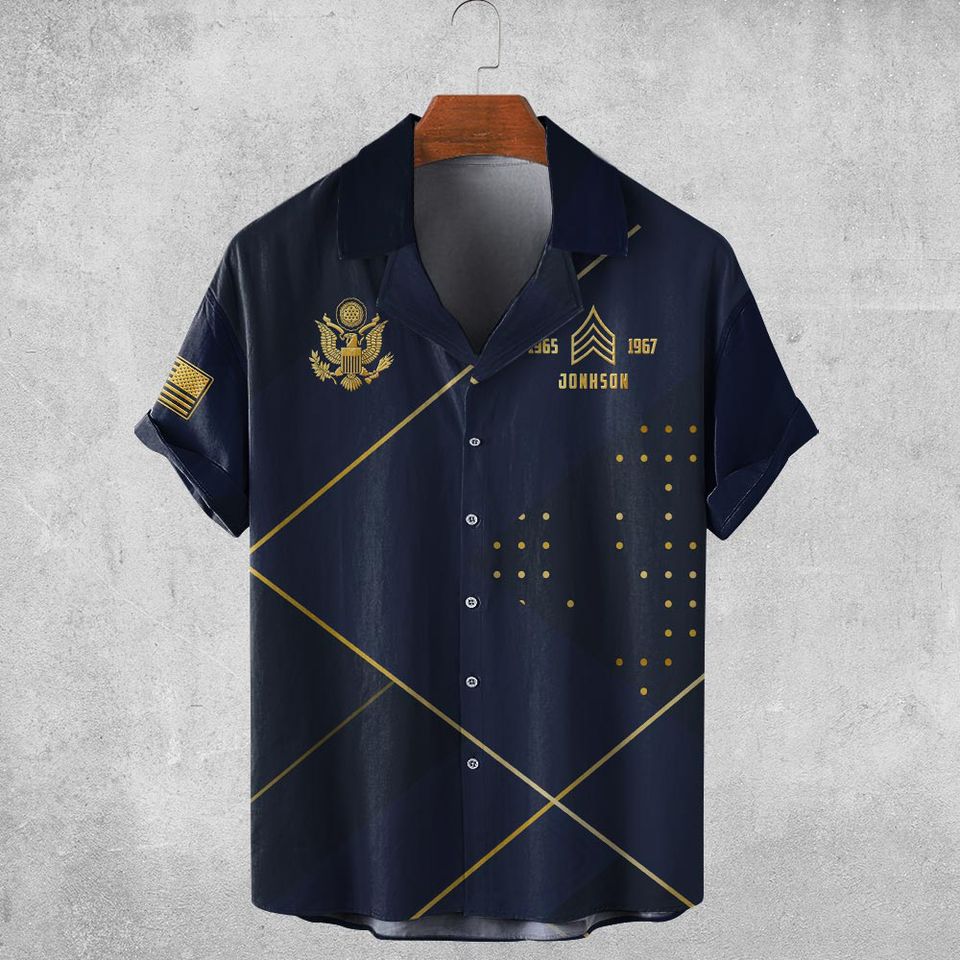 Customized US Military Proudly Served