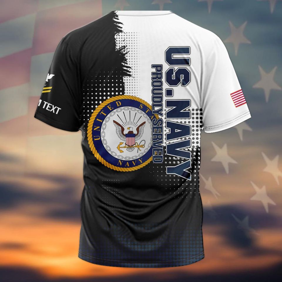 Customized US Navy Veteran Shirts