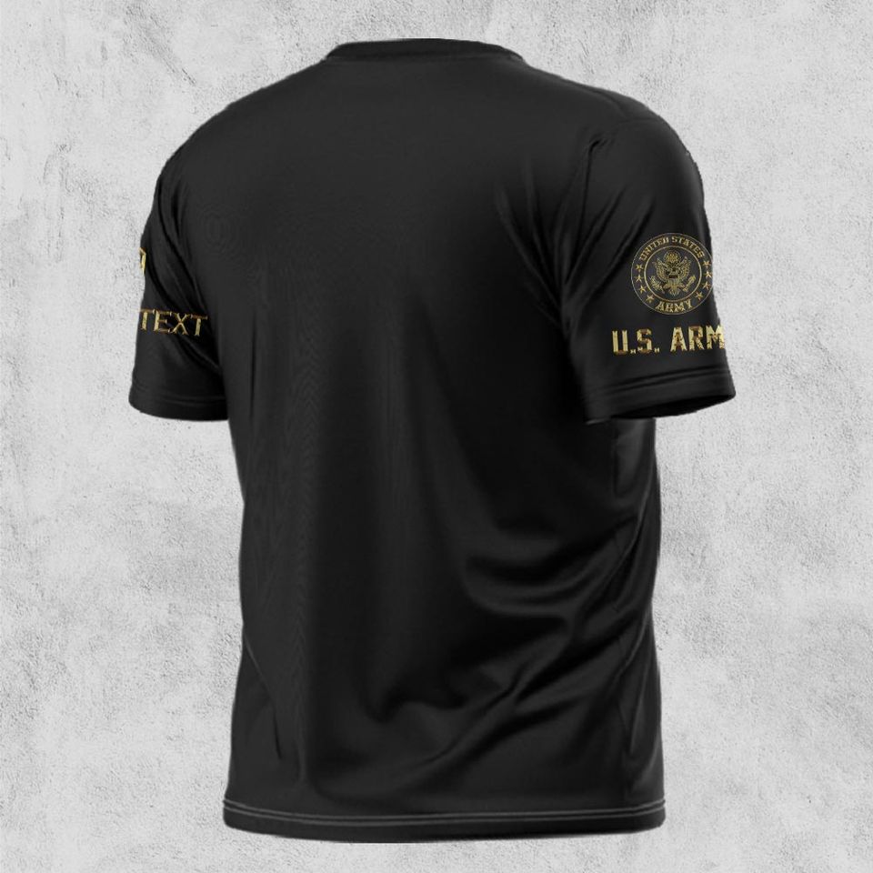 Customized U.S Veteran Honor the Fallen 3D T-Shirt