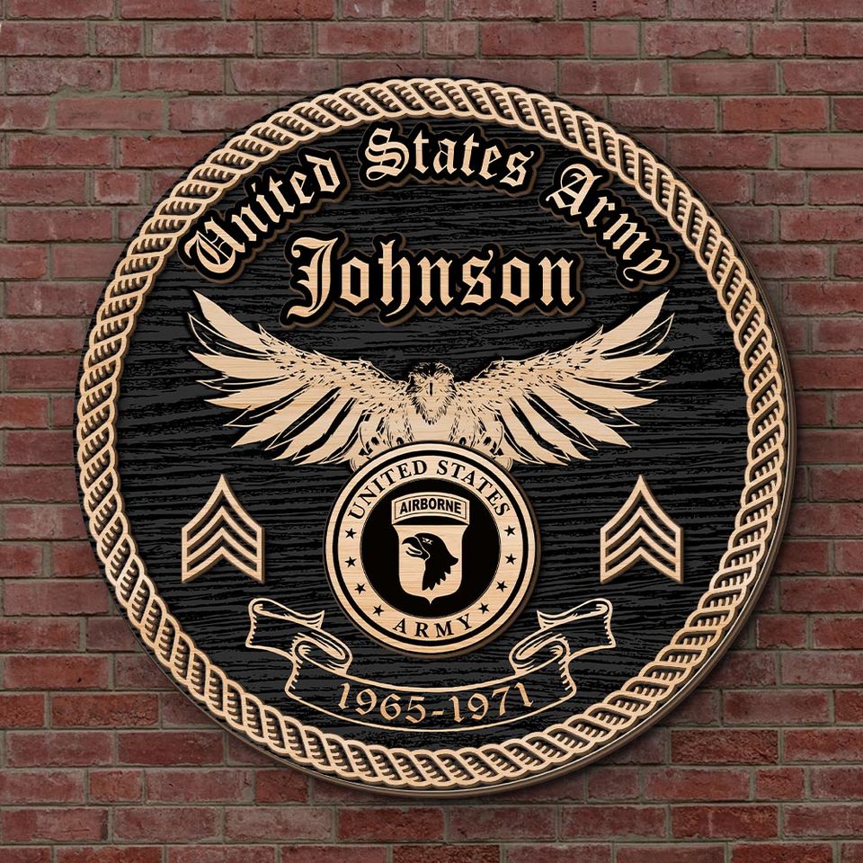 Customized U.S Veteran Army Divisions