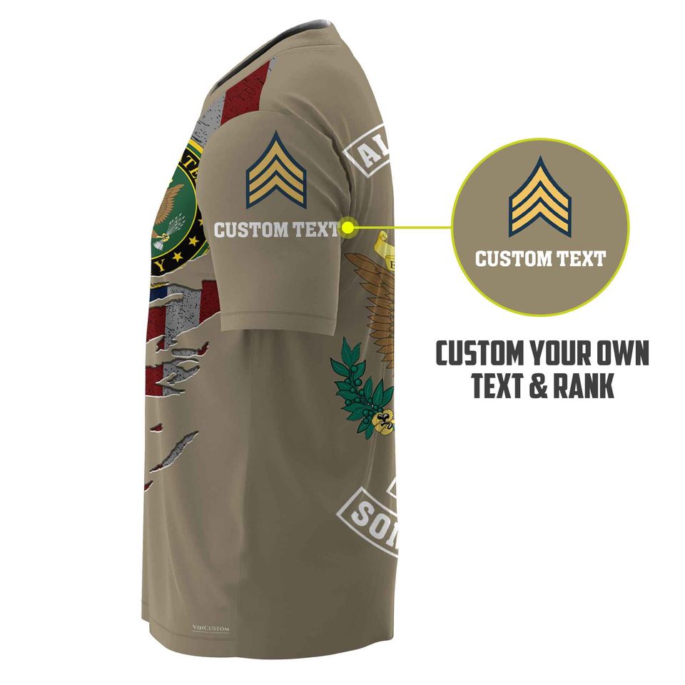 Customized All Gave Some Some Gave All US Military T-Shirt