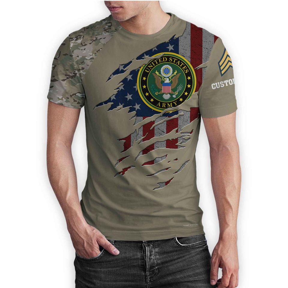 Customized All Gave Some Some Gave All US Military T-Shirt