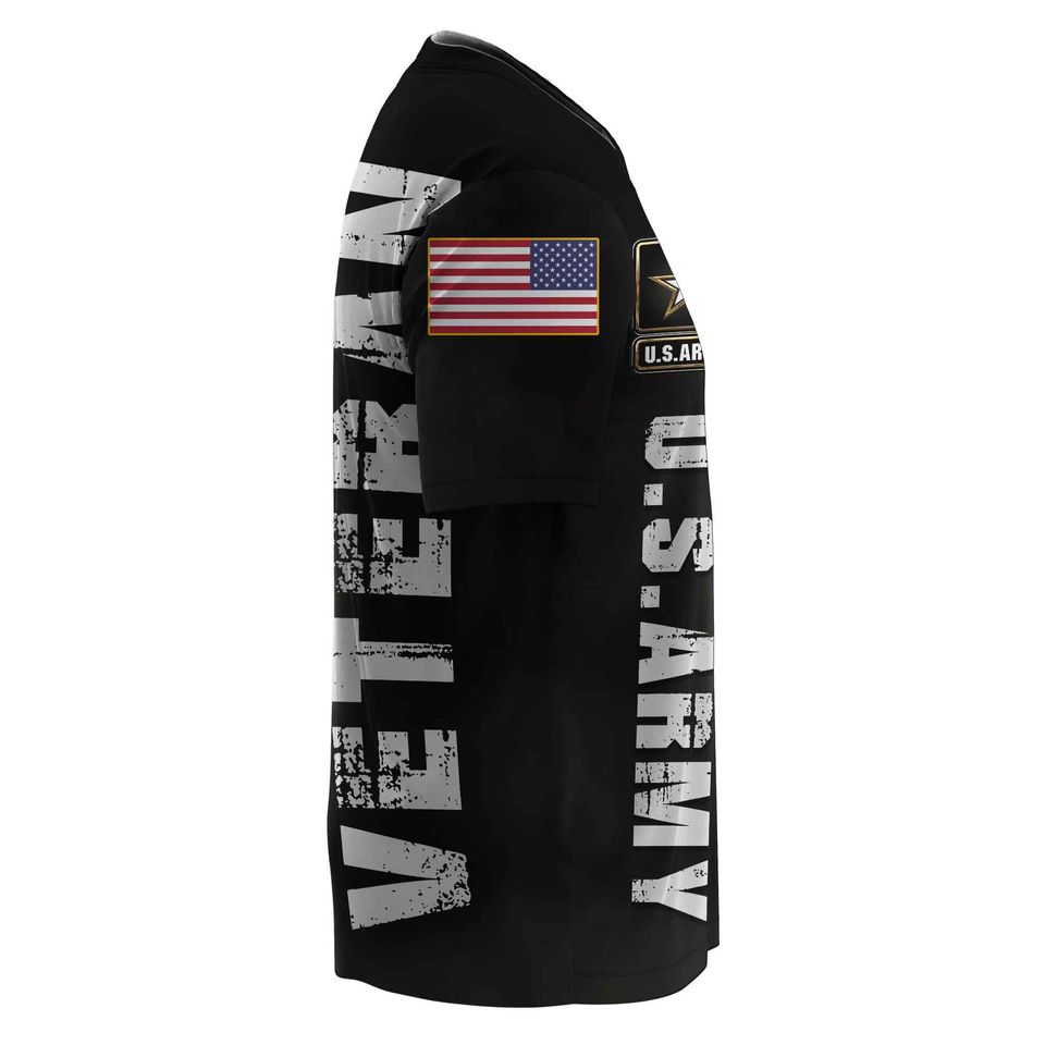 Customized U.S Veteran 3D T-Shirt