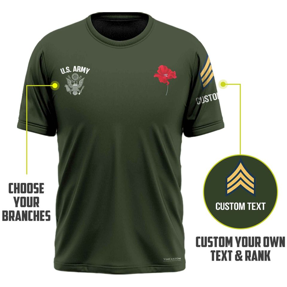 Memorial Day: Remember & Honor Our Veterans  3D Shirt