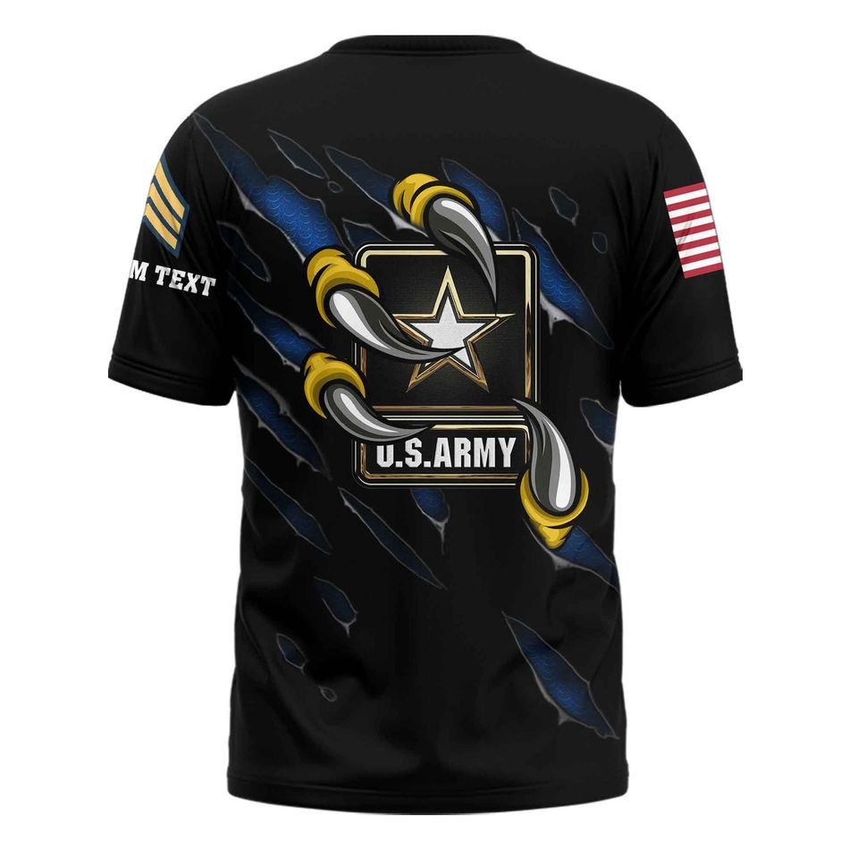 Customized U.S.Army Eagle Claws  3D Shirt
