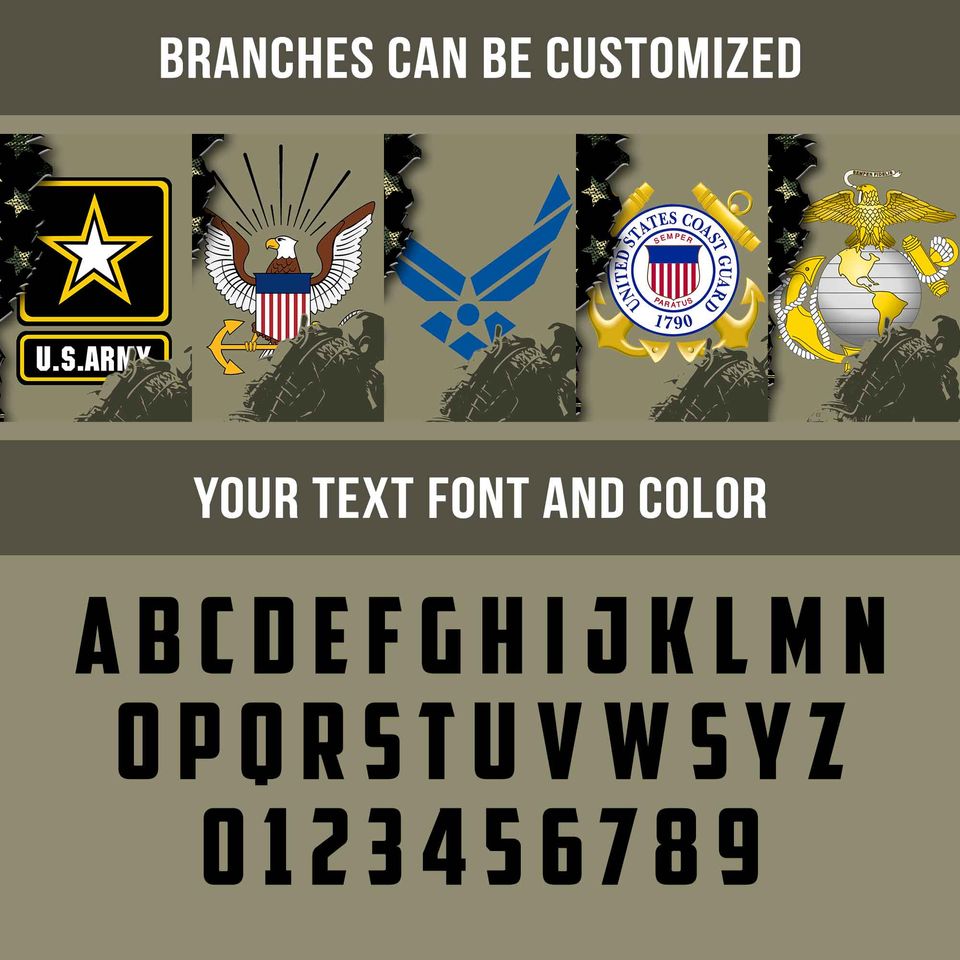 Customized U.S. Veteran  3D Shirt