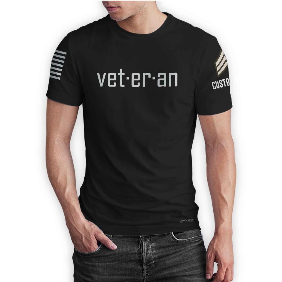 Veteran Definition 3D T-Shirt