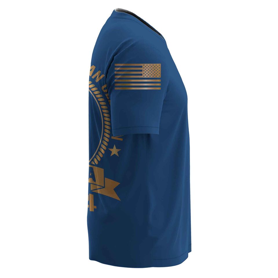 Customized Navy Ratings T-Shirt x “Never Underestimate An Old Man Who Has A DD-214 ” 3D shirt