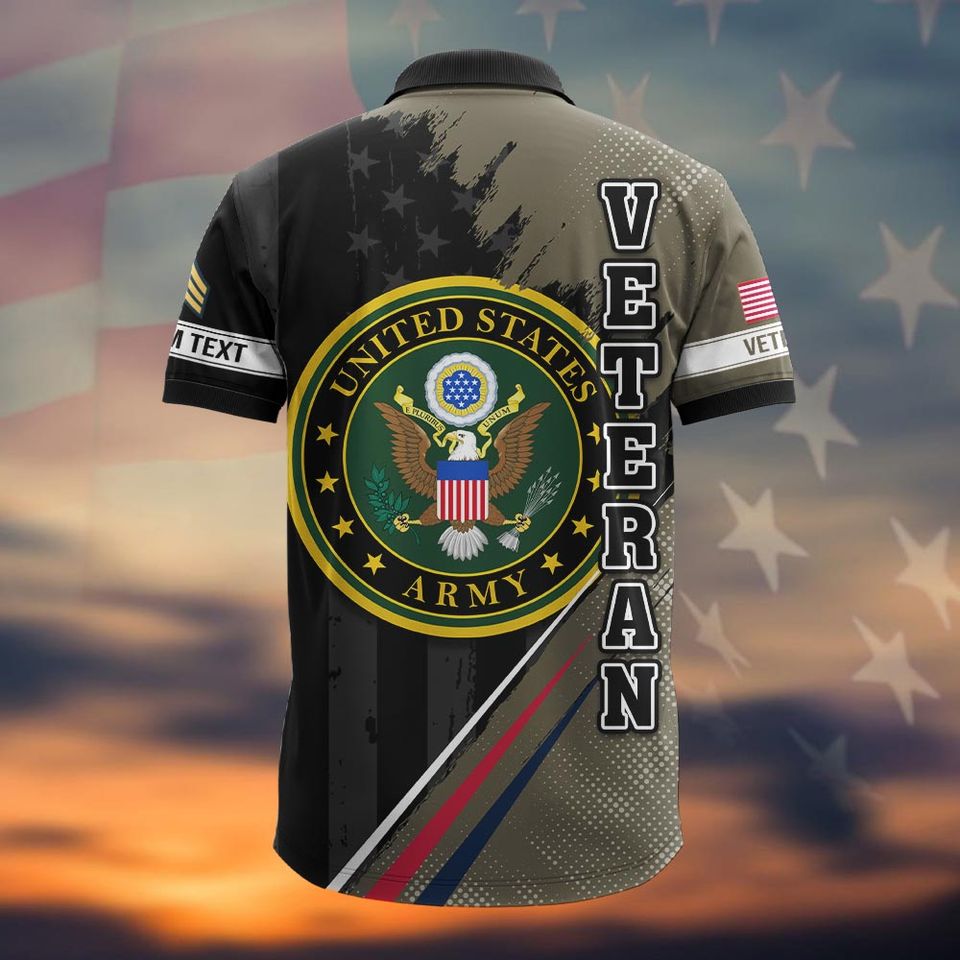 Customized U.S Military Shirt – Polo Shirt