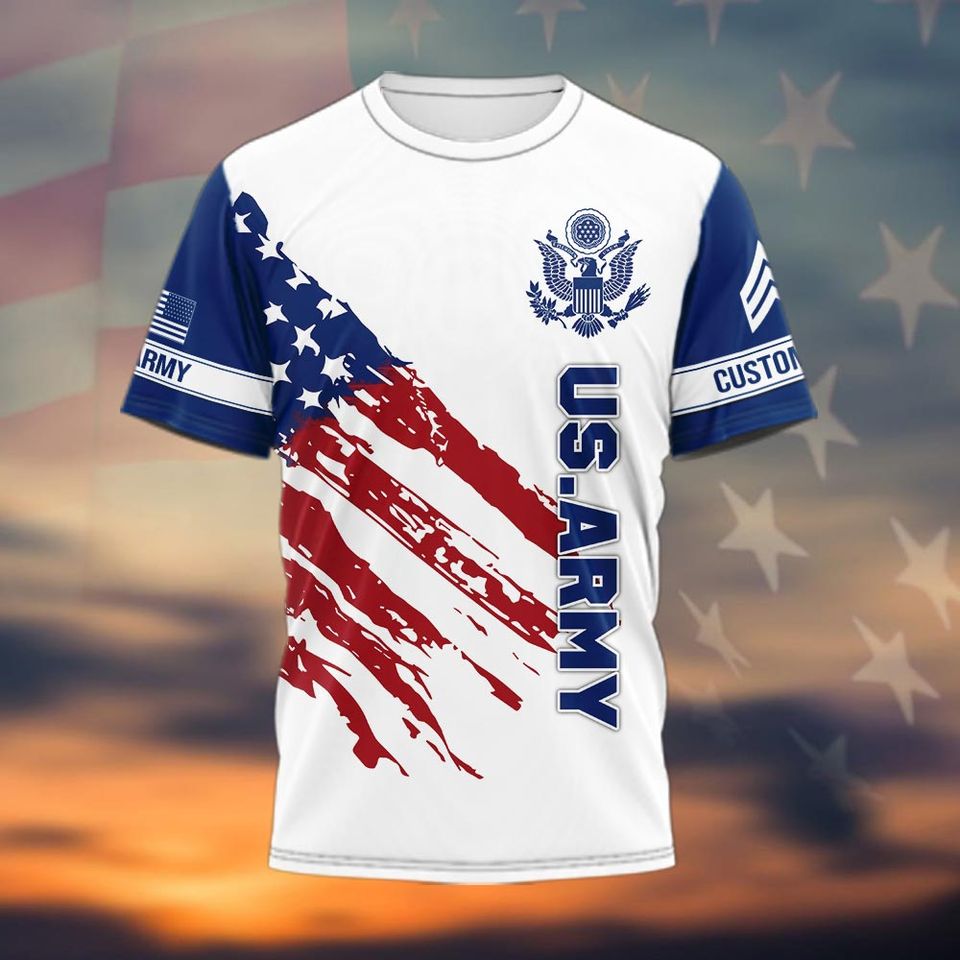 Customized US Military  3D Shirts