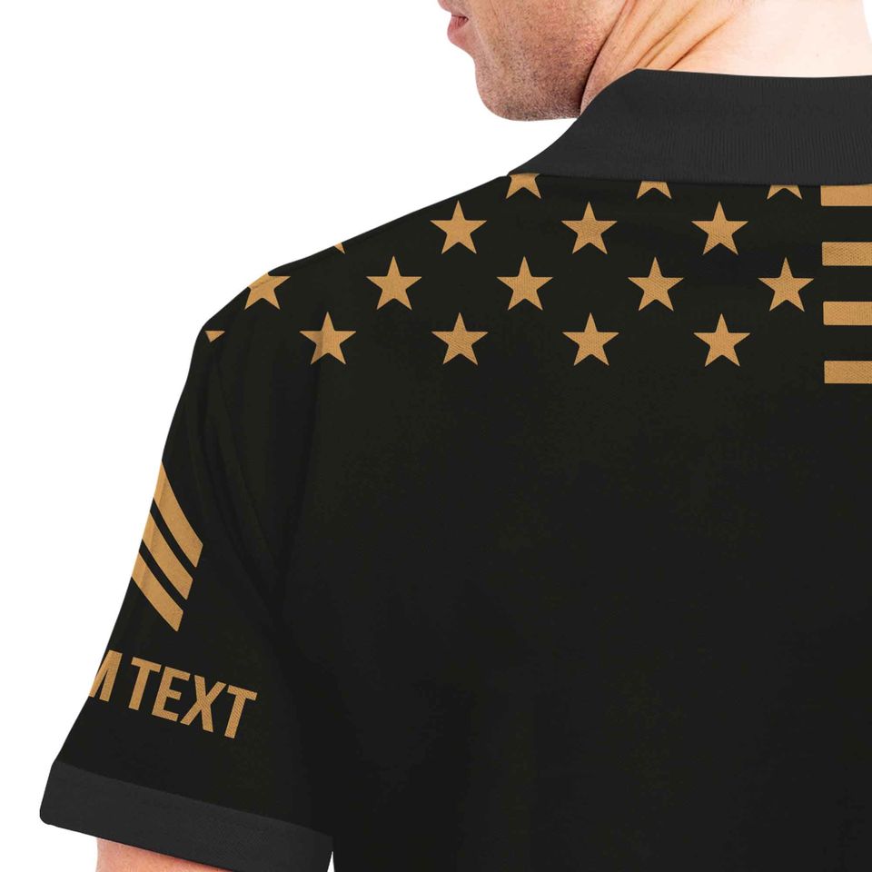 Customized U.S Veteran Polo Shirt