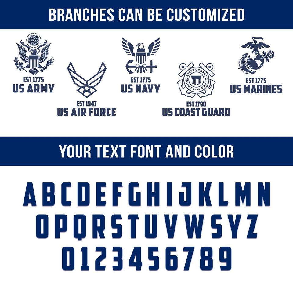 Customized U.S Veteran Honor The Fallen Polo Shirt