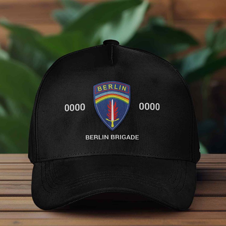 Customized Army Units Embroidered Classic Cap