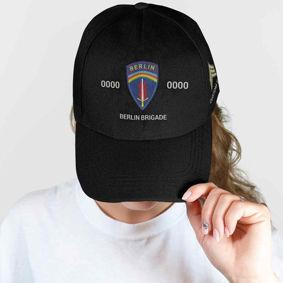 Customized Army Units Embroidered Classic Cap
