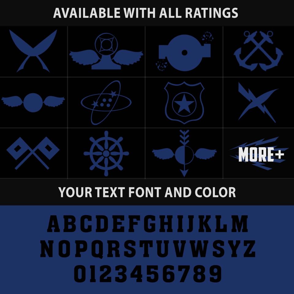 Customized US Navy Rating Veteran Proudly Served Phone Case