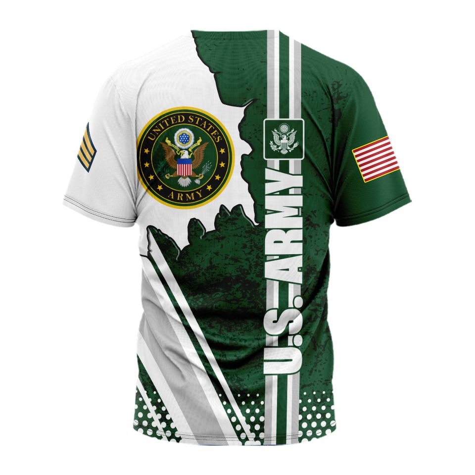 3D US Military Branch Shirts & Tops