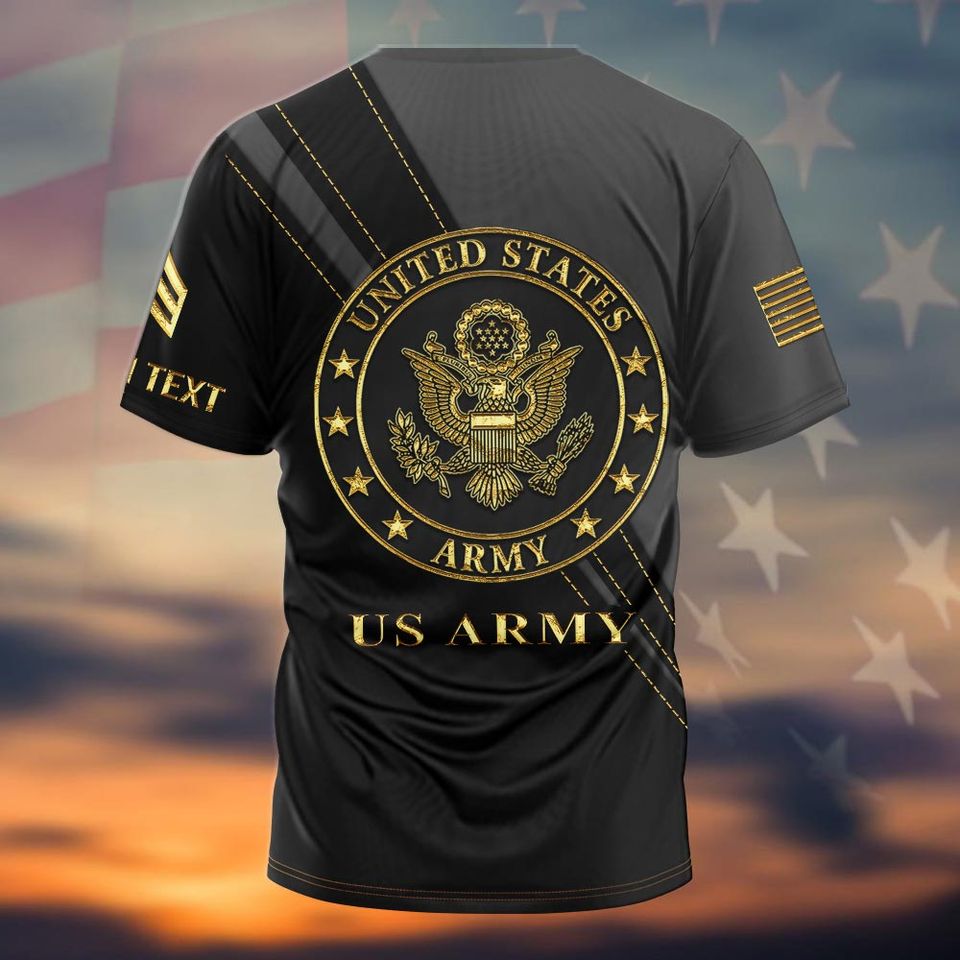 Customized Army Divisions 3D Shirt