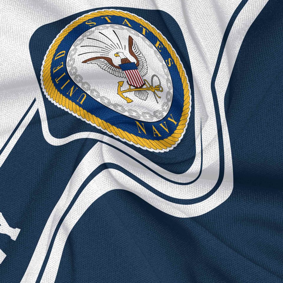 Customized US Navy Veteran 3D T-Shirt