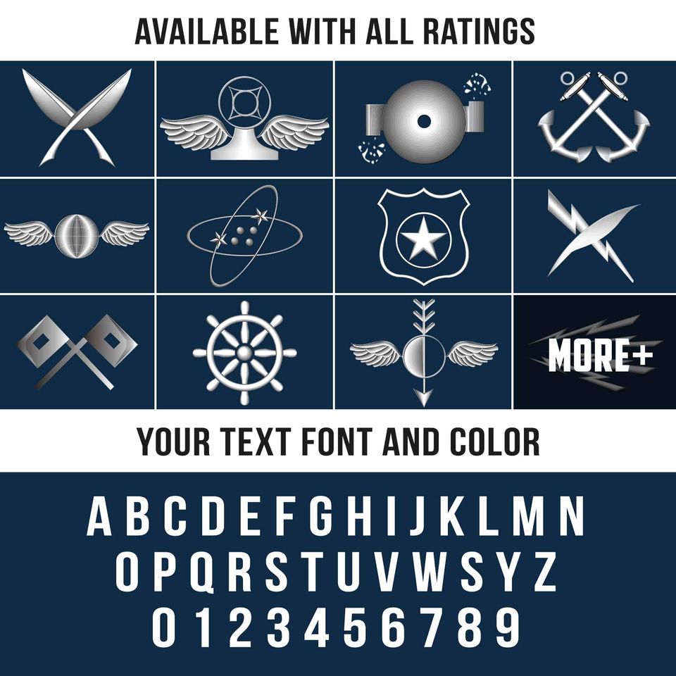 Customized US Navy Veteran Polo Shirt