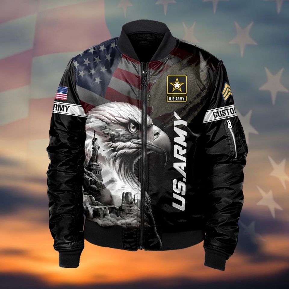 Customized US Military Bomber Jacket